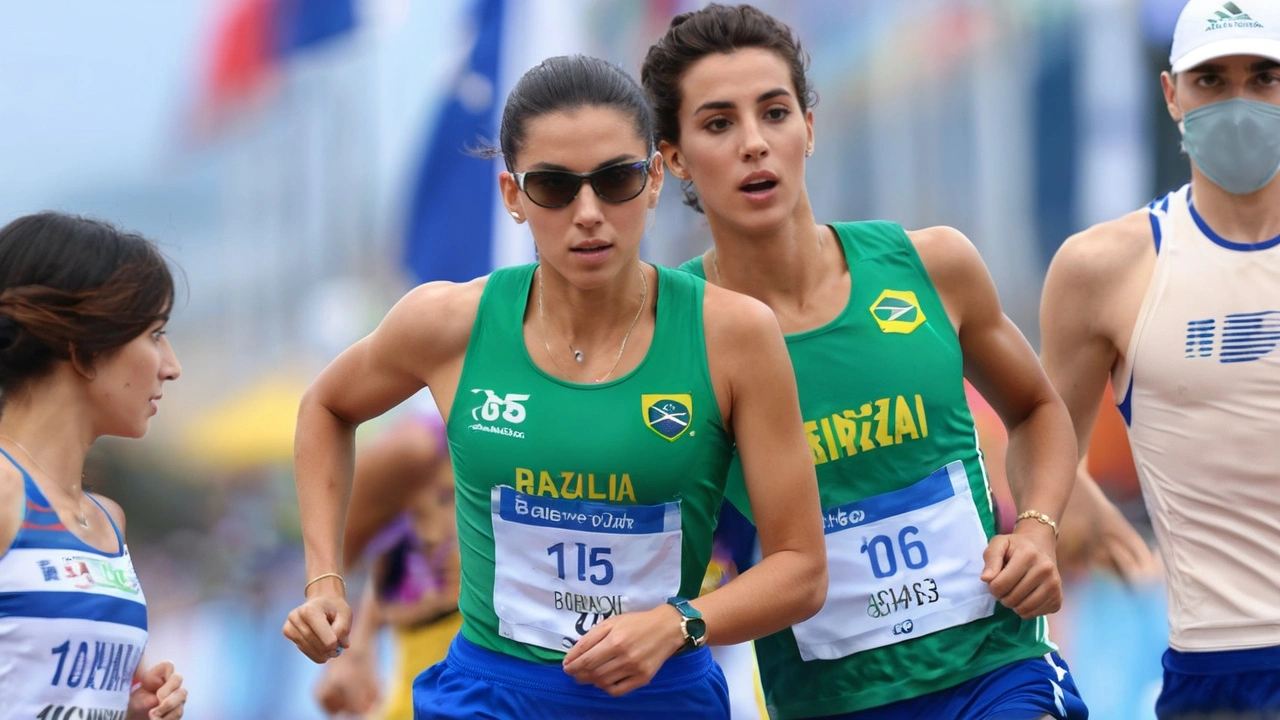 Caio Bonfim e Viviane Lyra brilham com sétimo lugar no revezamento misto no Campeonato de Atletismo