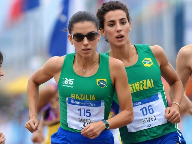 Caio Bonfim e Viviane Lyra brilham com sétimo lugar no revezamento misto no Campeonato de Atletismo