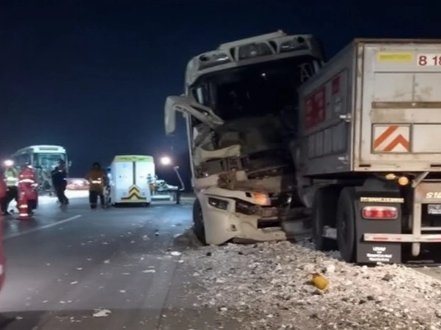 Colisão entre ônibus e caminhão na BR-163 em Mato Grosso deixa 11 mortos e dezenas de feridos