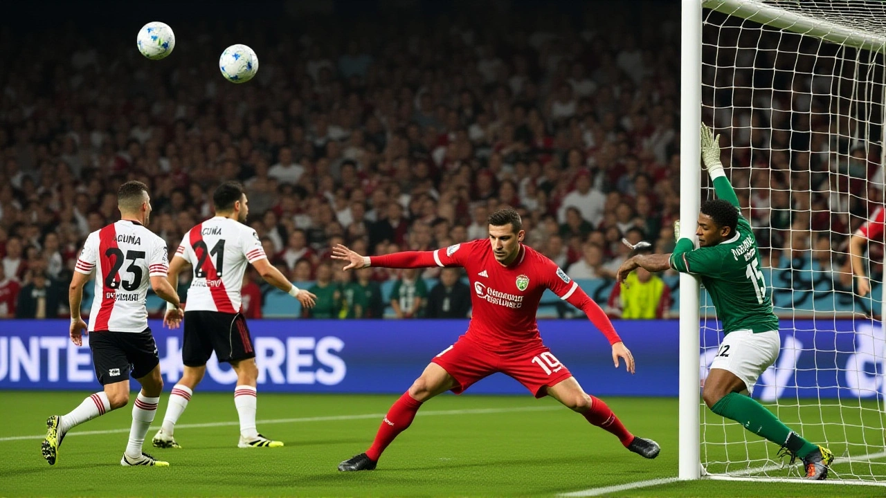 Palmeiras vira 3‑1 contra River e garante vaga nas semifinais da Libertadores